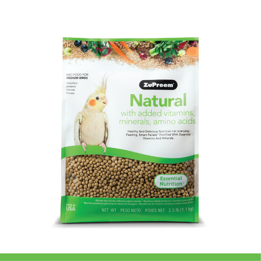 ZUPREEM Natural Nourriture Moyens Oiseaux 2.5lb
