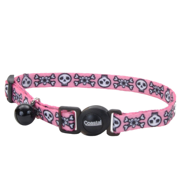 SAFE CAT Chat Collier Nylon Clochette 3/8x8-12" SKP