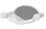 Voir l’image dans la galerie, TRIXIE Hamac Mural Blanc &amp; Gris