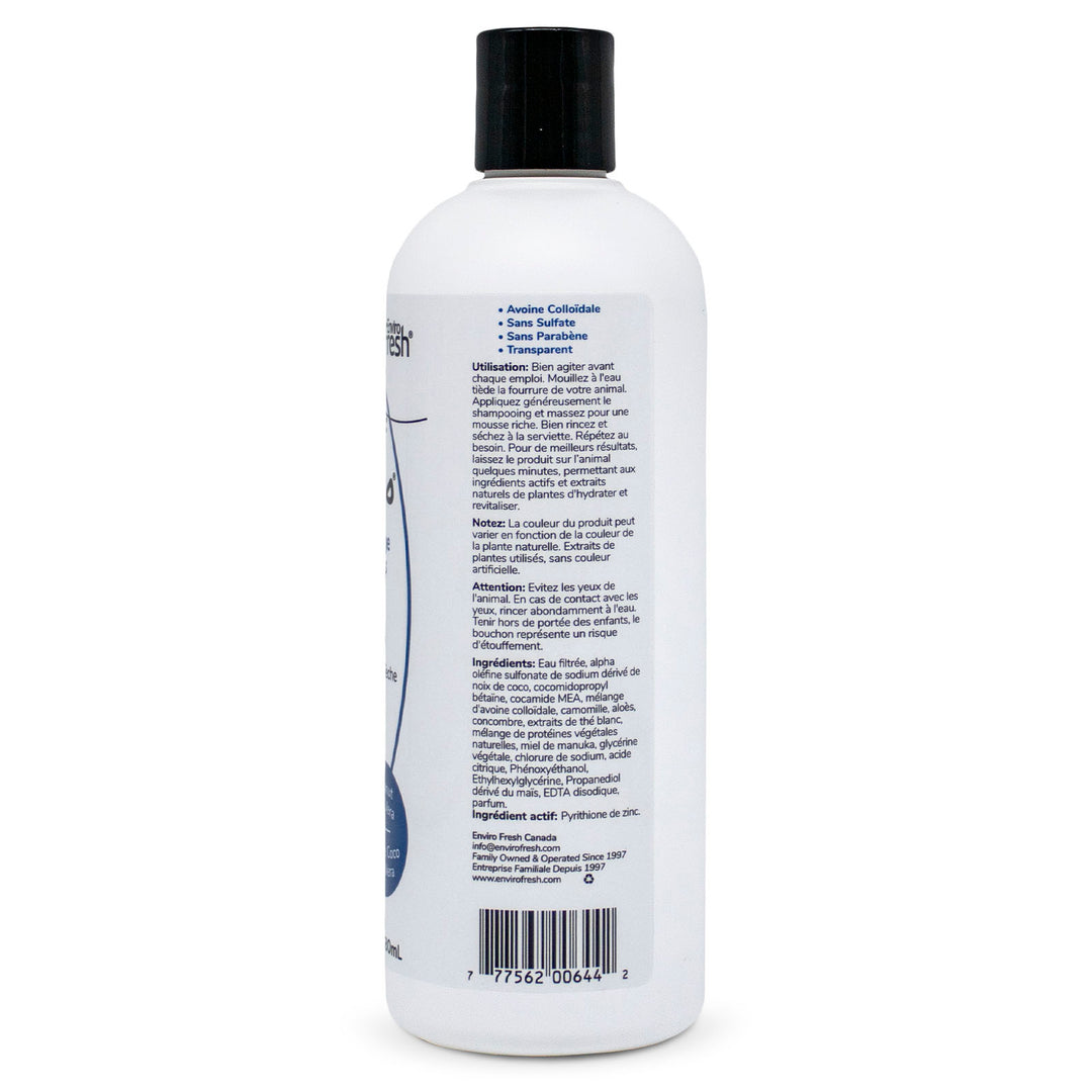 ENVIROFRESH Shampoing Chien Anti-Démangeaisons Noix de Coco & Aloe Vera 380ml