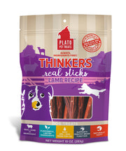 PLATO Thinkers Gâteries Chien Bâtons d'Agneau 283.5g