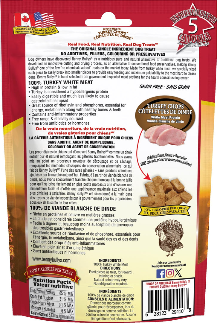 BENNY BULLY'S Gâteries Chien Côtelettes Dinde 60g