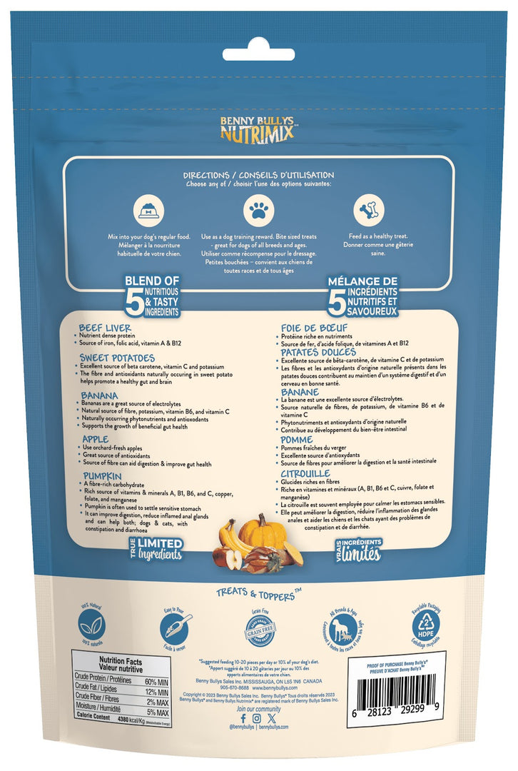 BENNY BULLY'S Gâteries Chien Topper Nutrimix 200g