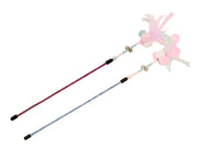 BUD'Z Jouet Chat Plumeaux Barbe à Papa Boule Multiple 35cm