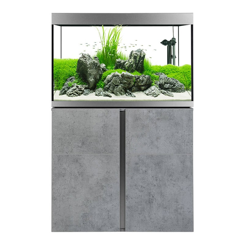 FLUVAL SIENA Aquarium Équipé/Meuble 72G Gris Béton