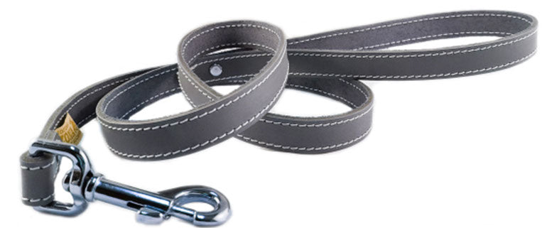 ARIZONA Laisse Cuir Simple 1x72" Noir