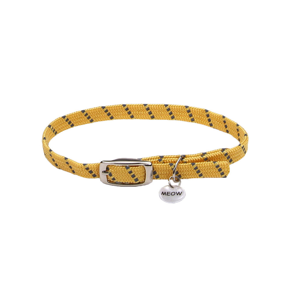 ELASTACAT Chat Collier Nylon 3/8x10" Jaune
