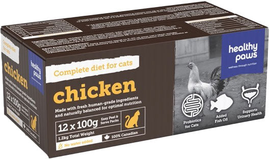 HEALTHY PAWS Chat Poulet 1.2kg
