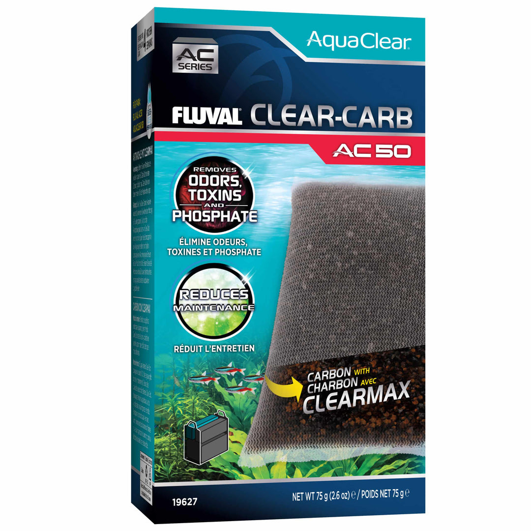 FLUVAL AC50 Clear-Carb x1 pour Aquarium
