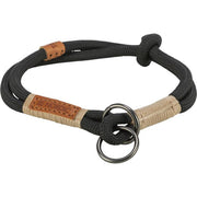 BE NORDIC Collier Corde Semi-Étrangleur M Noir