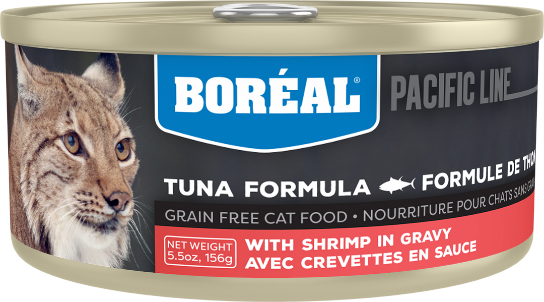 BOREAL Chat Thon & Poisson Blanc en Sauce SG 156g