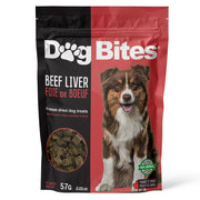 DOG BITES Gâteries Chien Foie de Boeuf 57g