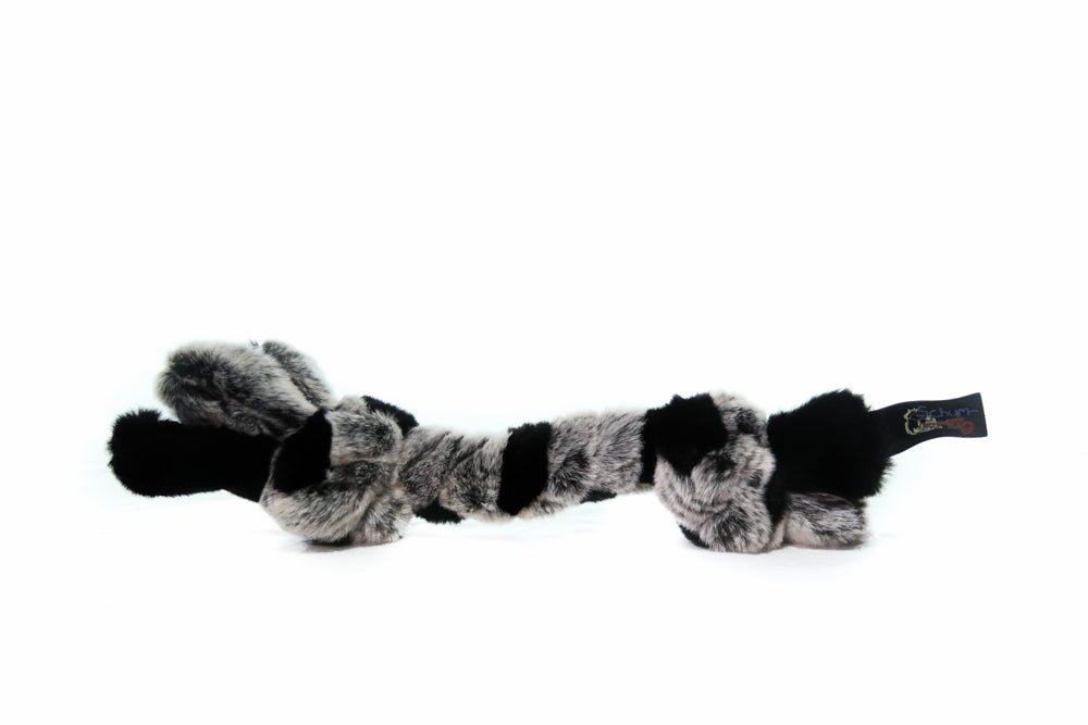 SCHUM-TUG Jouet Chien Petit/Slim Gris & Noir