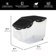 STARFRIT Locknlock Contenant 12L