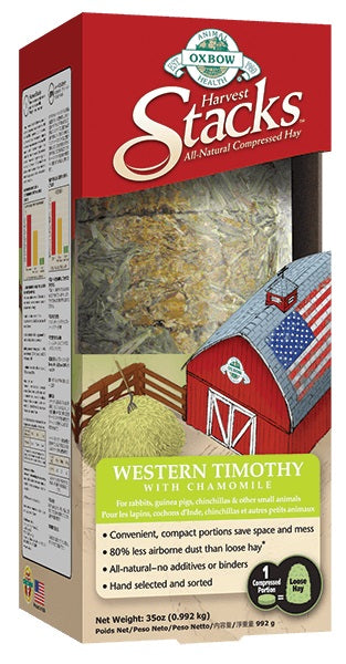 OXBOW HARVEST Nourriture Foin Timothy Occidental & Camomille 35oz