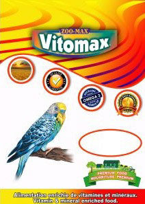 VITOMAX Nourriture Perruche 4lb