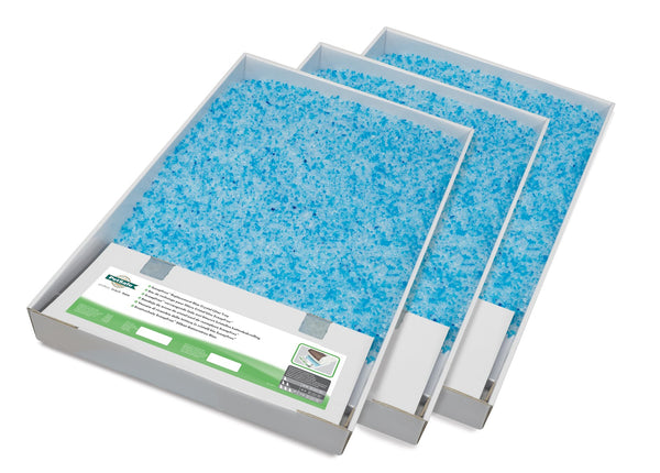 PETSAFE Scoopfree Plateau de Rechange Bleu x3