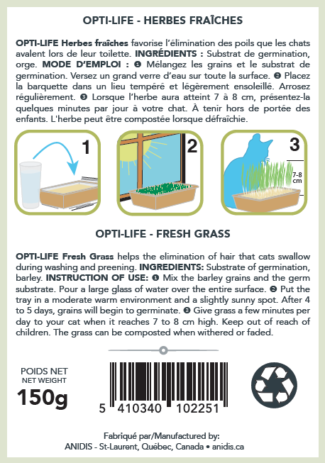 Versele-Laga Optilife - Herbes Fraîches pour Chats, 150g