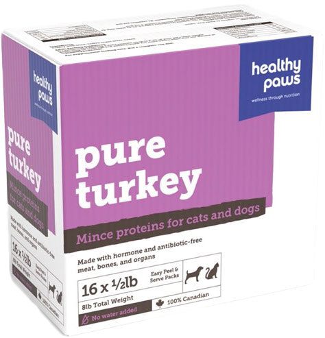 HEALTHY PAWS PURE Chien Dinde & Organes 3.63kg