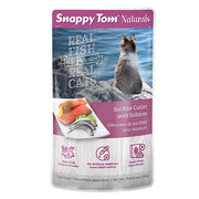 SNAPPY TOM NATURALS Chat Côtelettes Sardine & Saumon 100g