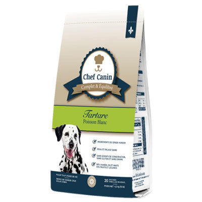 CHEF CANIN Chien Poisson Blanc 4.54kg