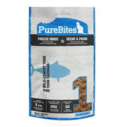 PureBites - Thon Sauvage - Gâteries ou Garnitures Lyophilisées pour Chats