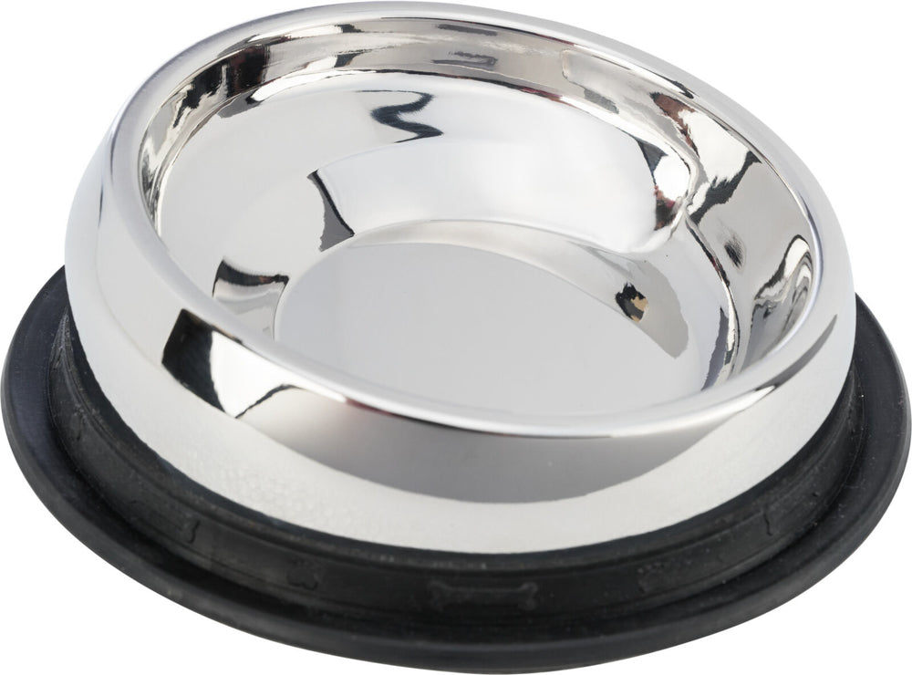 TRIXIE Bol Inox Museau Plat 250ml