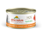 ALMO HQS NATURAL Chat Poulet & Potiron au Bouillon 70g