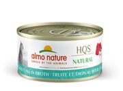 ALMO HQS NATURAL Chat Truite & Thon au Bouillon 70g