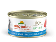 ALMO HQS NATURAL Chat Thon d'Atlantique au Bouillon 70g