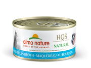 ALMO HQS NATURAL Chat Maquereau au Bouillon 70g