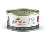 ALMO HQS NATURAL Chat Thon & Anchois au Bouillon 70g