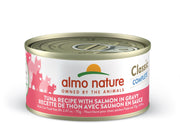 ALMO CLASSIC COMPLETE Chat Thon & Saumon en Sauce 70g