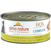 ALMO HQS COMPLETE Chien Poulet, Oeuf & Ananas en Sauce 156g