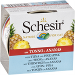 Voir l’image dans la galerie, Schesir - Chat Adulte Thon, Morceaux d'Ananas et Riz - Nourriture Humide pour Chats