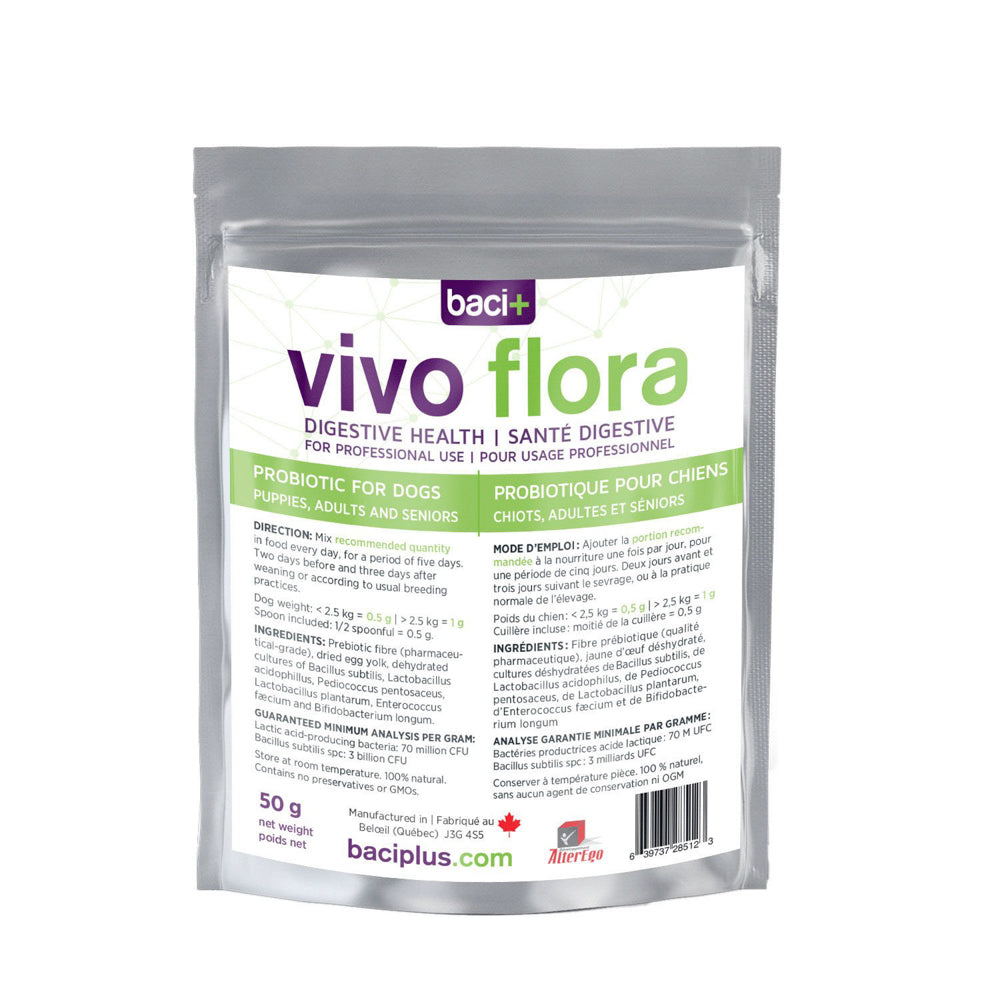 BACI+ Vivoflora pour Chien 50g