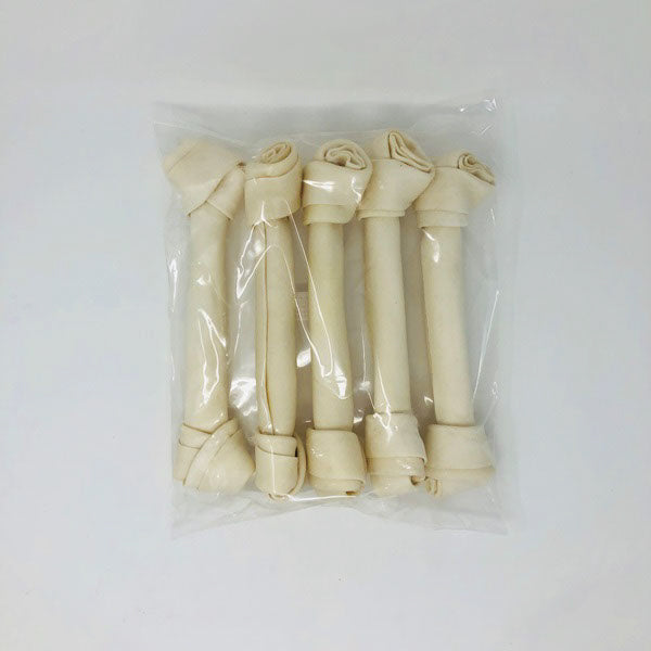 JUNGLEMAX Gâteries Chien Os Blanc Noués 11-12"