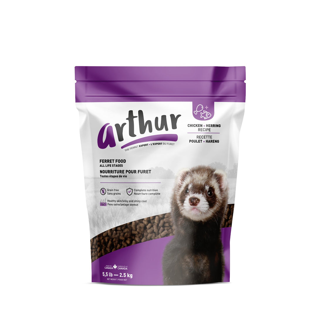 ARTHUR Nourriture Furet Poulet & Hareng 2.5kg