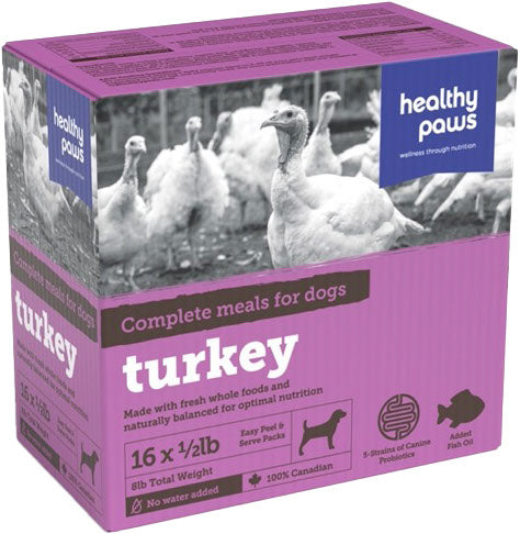 HEALTHY PAWS Chien Dinde 3.63kg