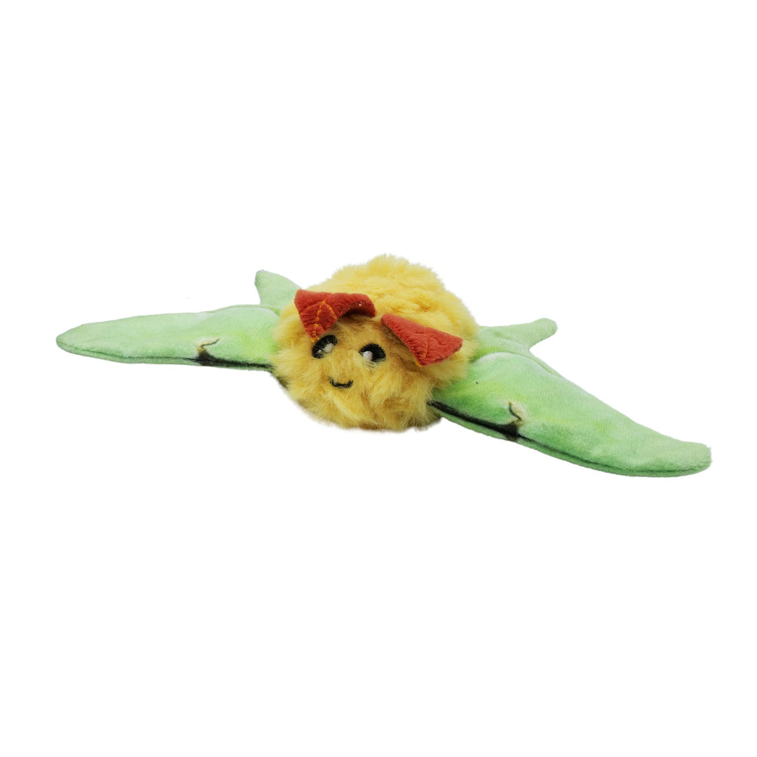 BUD'Z Jouet Chat Mini Papillon Jaune 20cm