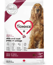 1st CHOICE Chien Sénior Peau & Pelage, Agneau & Poisson 11kg
