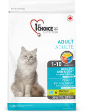 1st CHOICE Chat Peau & Pelage Saumon 2.72kg