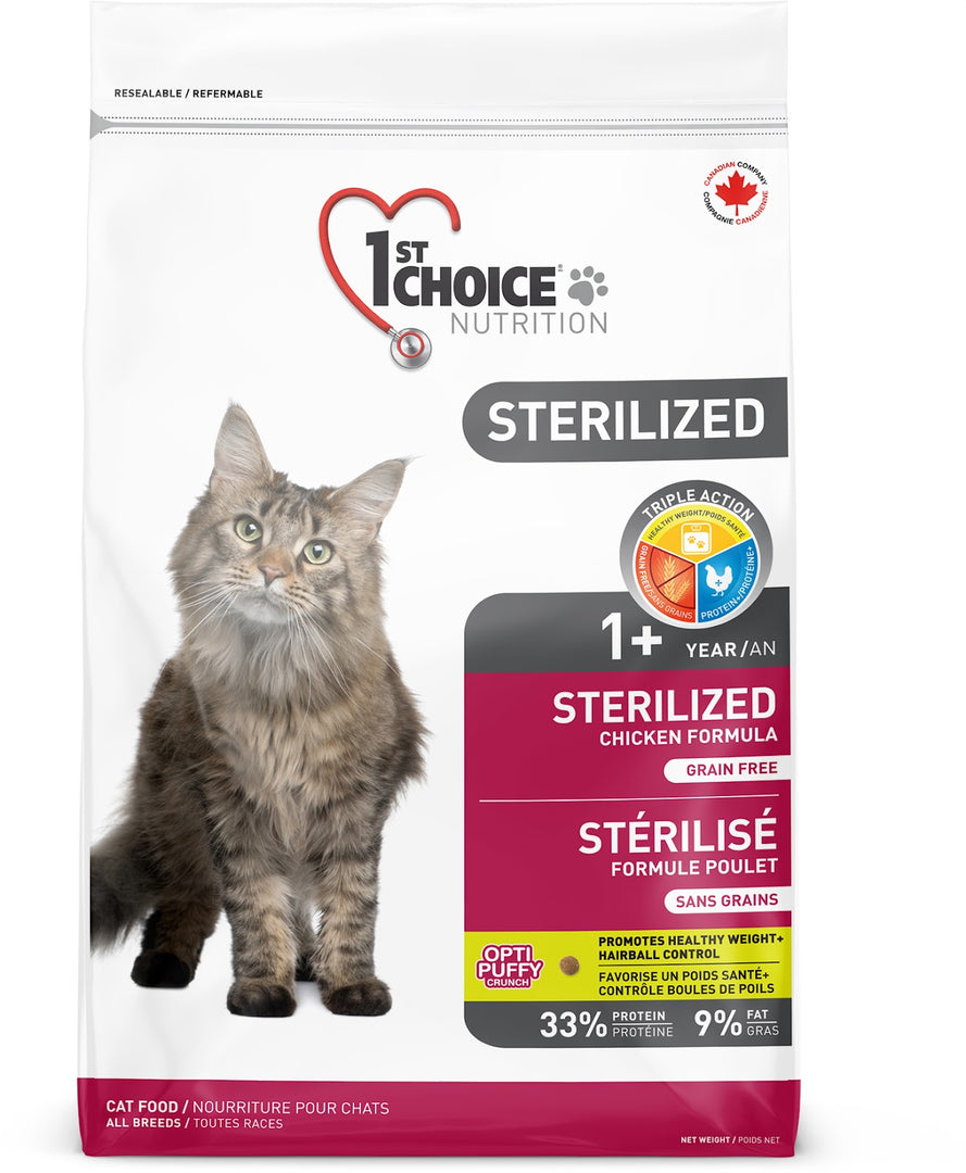 1st CHOICE Chat Stérilisé SG 10kg