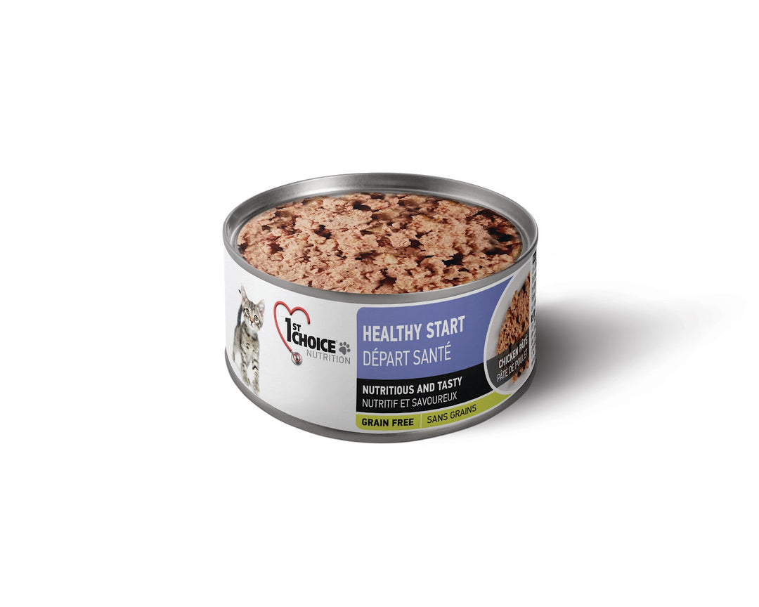 1st CHOICE Chaton Départ Santé, Pâté Poulet SG 156g