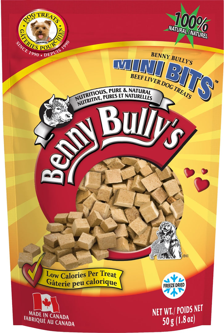 BENNY BULLY'S Gâteries Chien Mini Foie Boeuf 50g