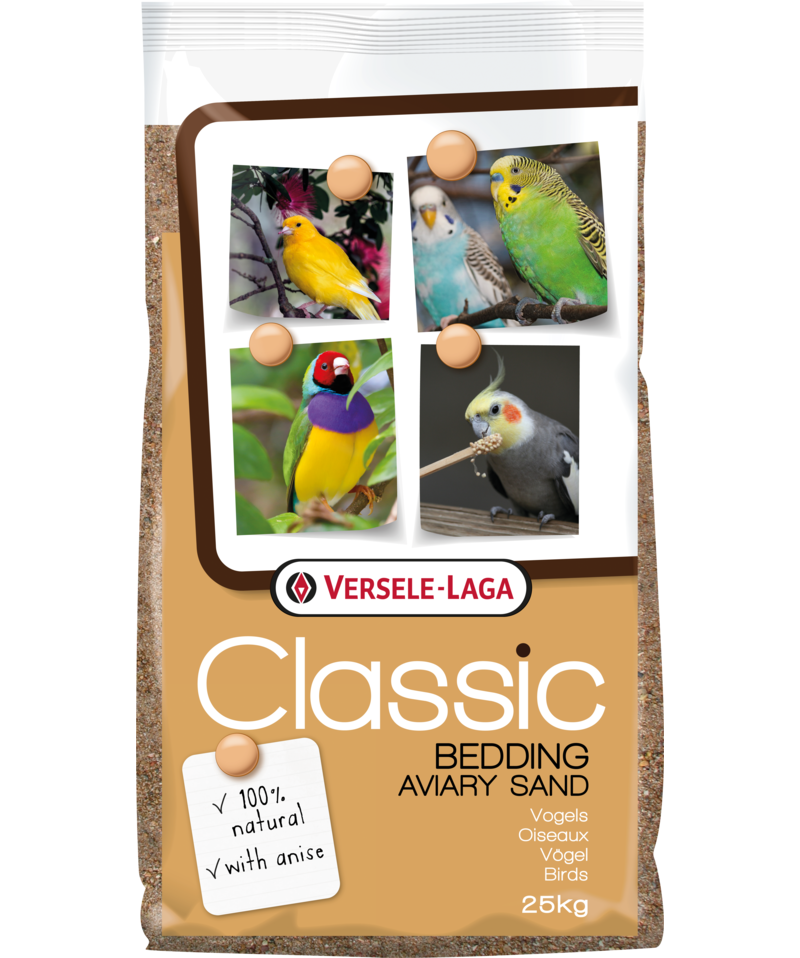 VL Classic Sable Volière avec Anis 25kg pour Oiseaux