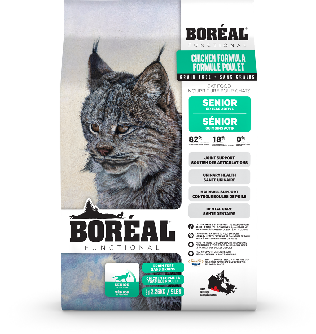BOREAL FUNCTIONAL Chat Sénior Poulet SG 5.44kg