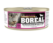BOREAL Chat Pâté Poulet, Agneau & Boeuf Angus SG 156g
