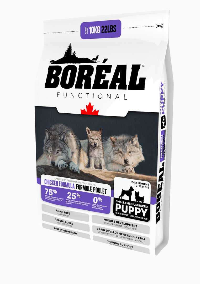 BOREAL FUNCTIONAL Chiot PR & MR Poulet 10kg