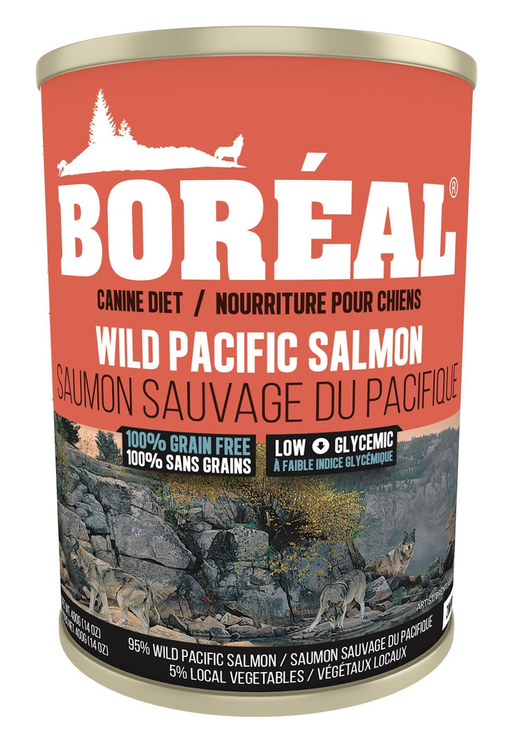 BOREAL Chien Pâté Saumon Sauvage 690g